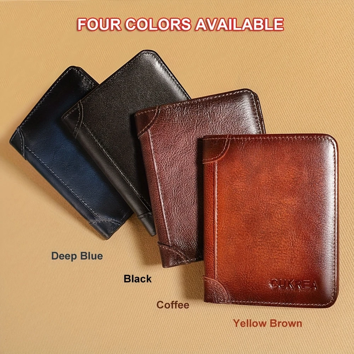 Cowhide Leather Wallet